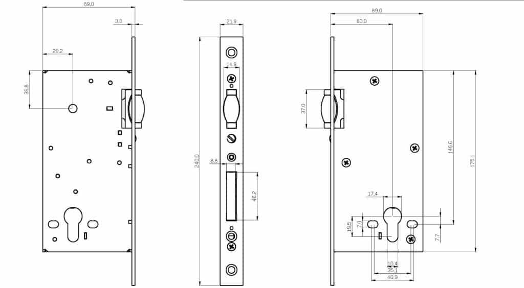 Roller Latch M-2