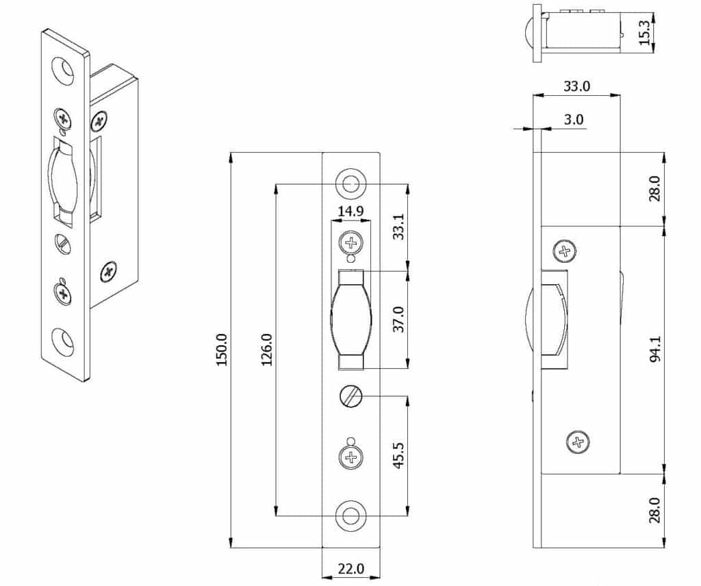 Roller Latch S